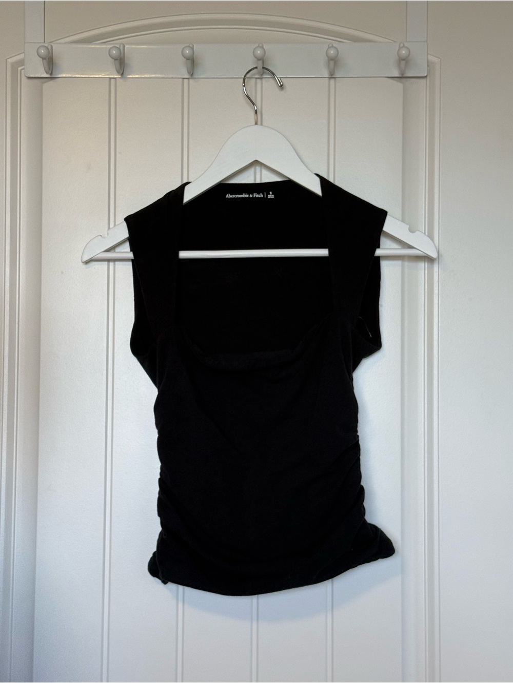 Abercrombie & Fitch Black Scoop Neck Tank